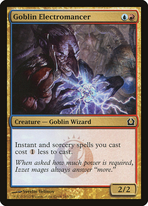 Goblin Electromancer (163) [Return to Ravnica]