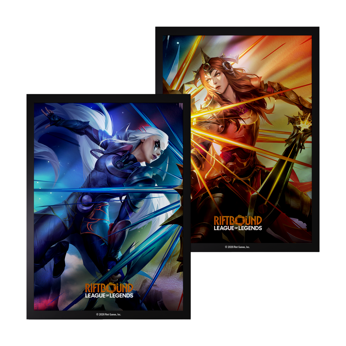 Riftbound Vendetta Art Sleeves: Diana vs. Leona