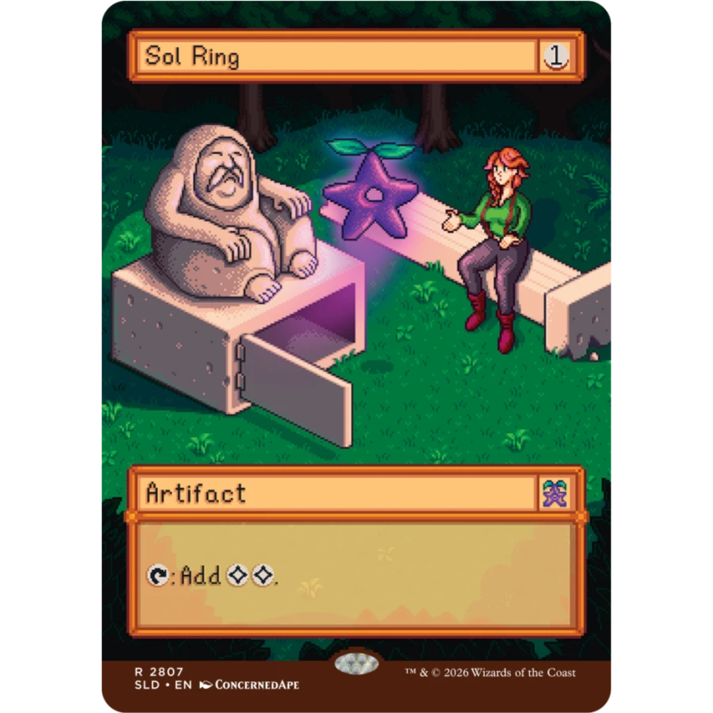 Magic The Gathering Secret Lair x Stardew Valley: Welcome to Stardew Valley - Non-Foil