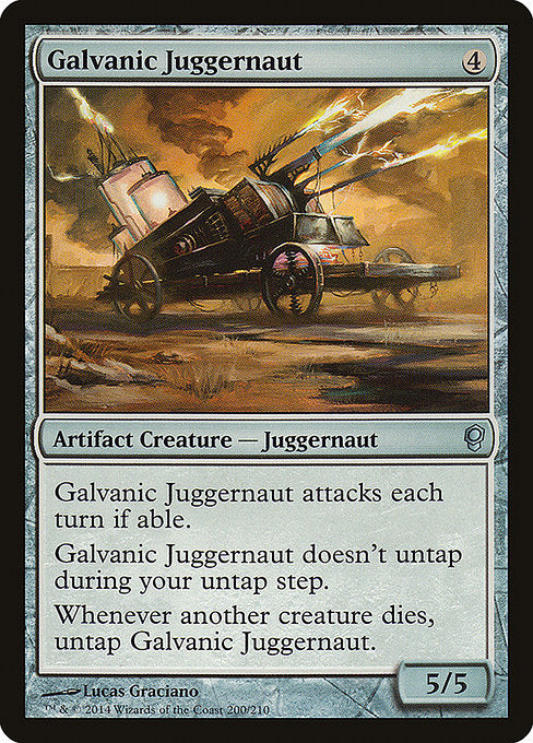 Galvanic Juggernaut (200) [Conspiracy]