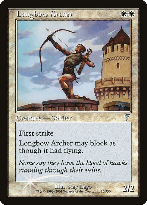 Longbow Archer (26★) [Seventh Edition]