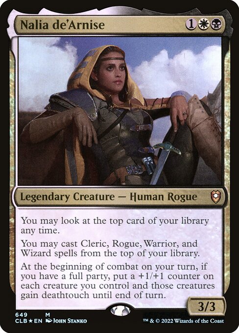 Nalia de'Arnise (649) [Commander Legends: Battle for Baldur's Gate]