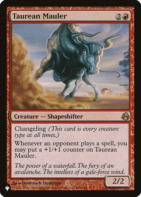 Taurean Mauler (MOR-109) [The List]
