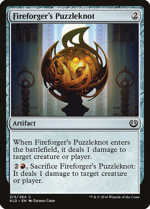 Fireforger's Puzzleknot (213) [Kaladesh]