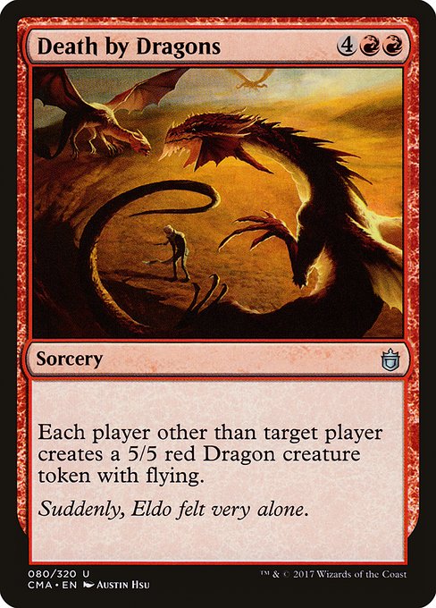 Death by Dragons (80) [Commander Anthology]