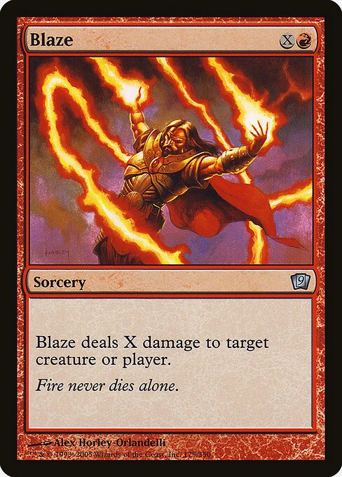 Blaze (175★) [Ninth Edition]