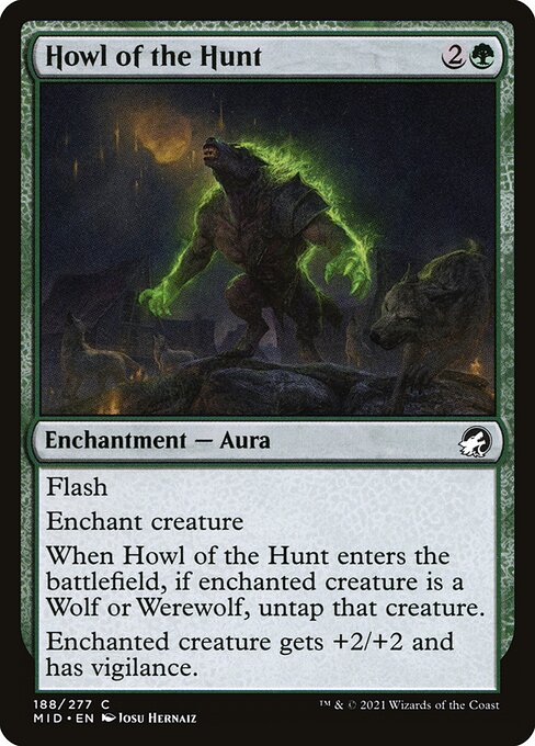 Howl of the Hunt (188) [Innistrad: Midnight Hunt]