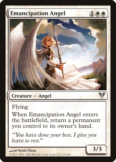 Emancipation Angel (19) [Avacyn Restored]