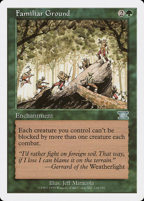 Familiar Ground (228) [Classic Sixth Edition]