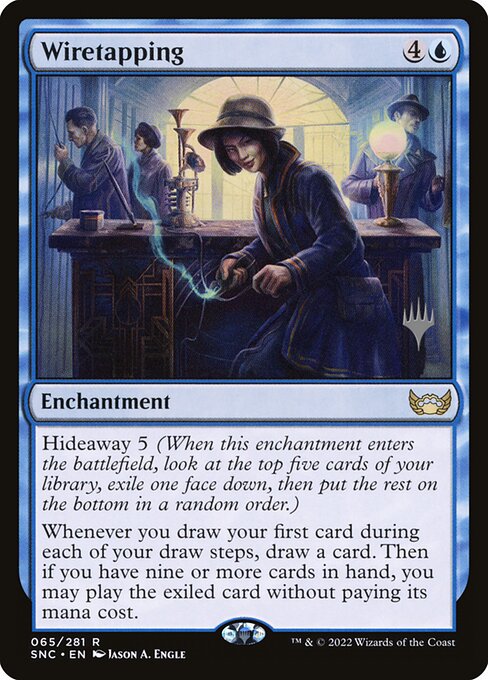 Wiretapping (65p) [Streets of New Capenna Promos]