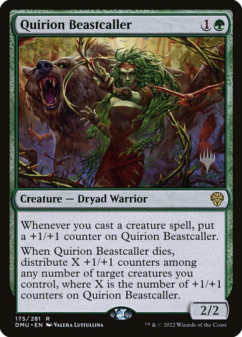 Quirion Beastcaller (175p) [Dominaria United Promos]