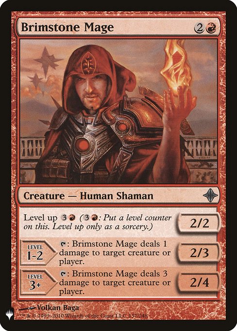 Brimstone Mage (ROE-137) [The List]