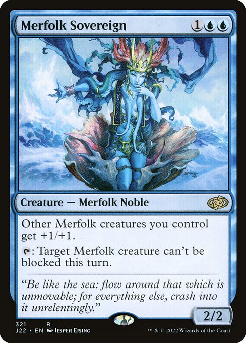 Merfolk Sovereign (321) [Jumpstart 2022]