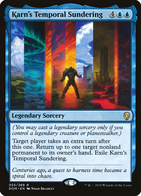Karn's Temporal Sundering (55) [Dominaria]