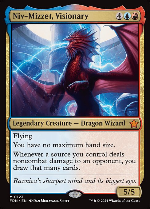 Niv-Mizzet, Visionary (123) [Foundations]