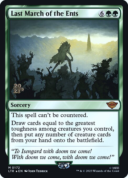 Last March of the Ents (172s) [Tales of Middle-earth Promos]