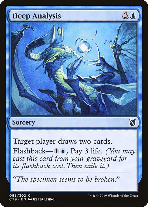 Deep Analysis (83) [Commander 2019]