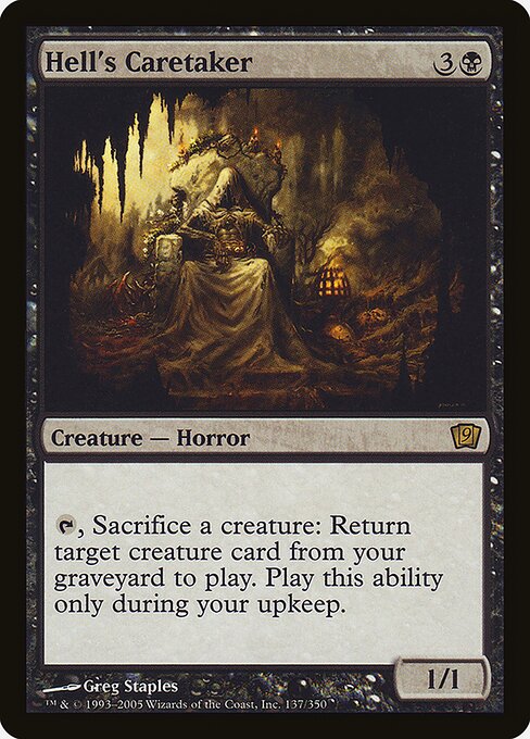 Hell's Caretaker (137★) [Ninth Edition]
