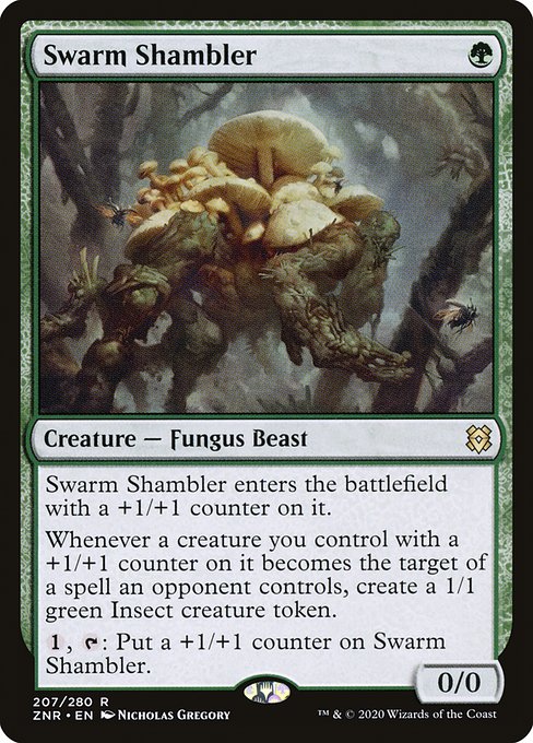 Swarm Shambler (207) [Zendikar Rising]