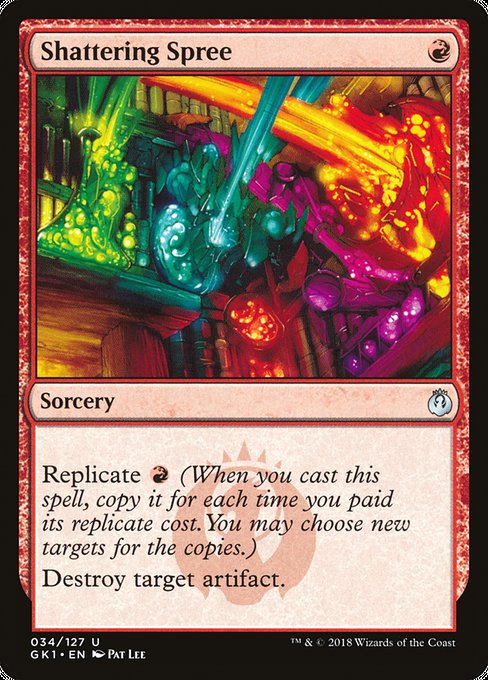 Shattering Spree (34) [GRN Guild Kit]