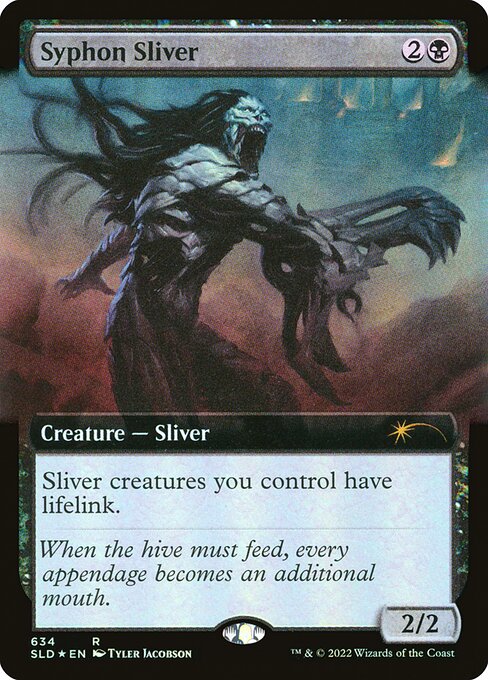 Syphon Sliver (634) [Secret Lair Drop] [Extended Art]