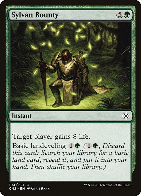Sylvan Bounty (194) [Conspiracy: Take the Crown]