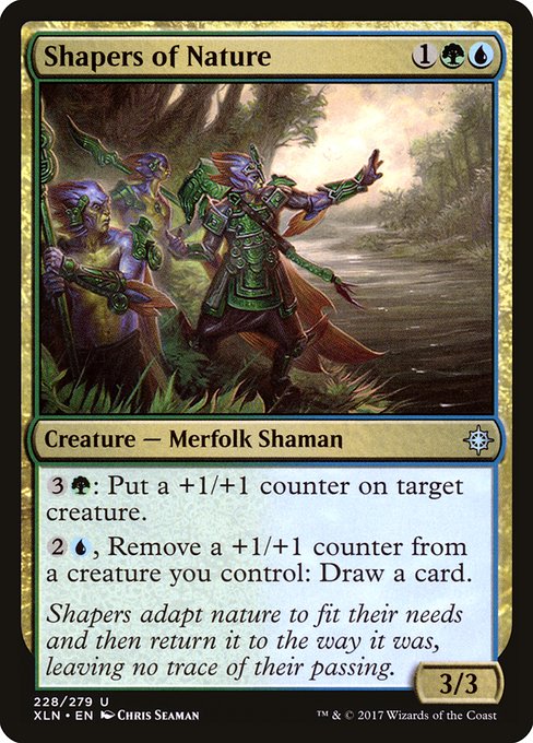 Shapers of Nature (228) [Ixalan]