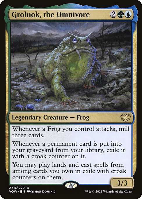 Grolnok, the Omnivore (238) [Innistrad: Crimson Vow]