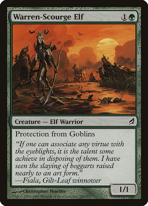 Warren-Scourge Elf (241) [Lorwyn]