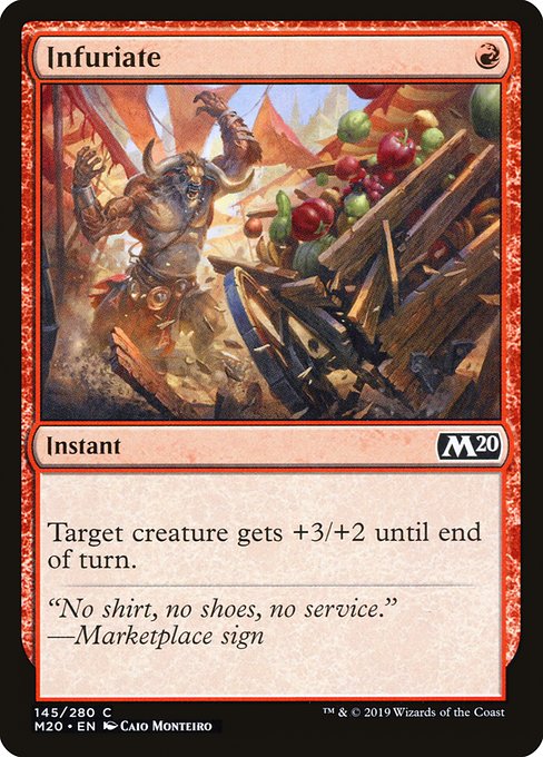 Infuriate (145) [Core Set 2020]