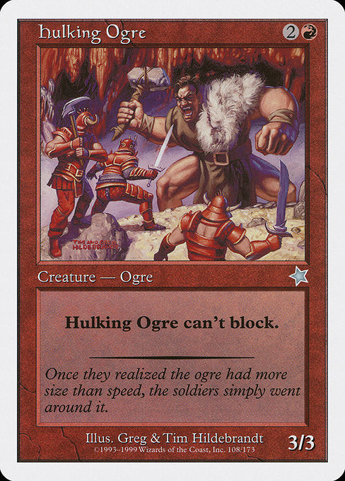 Hulking Ogre (108) [Starter 1999]