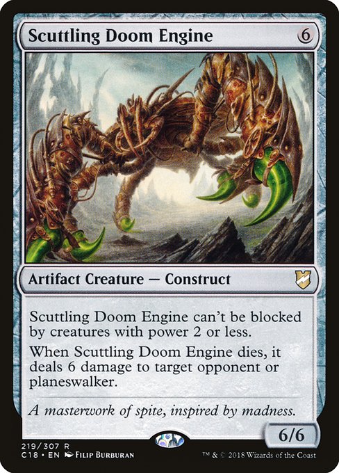 Scuttling Doom Engine (219) [Commander 2018]
