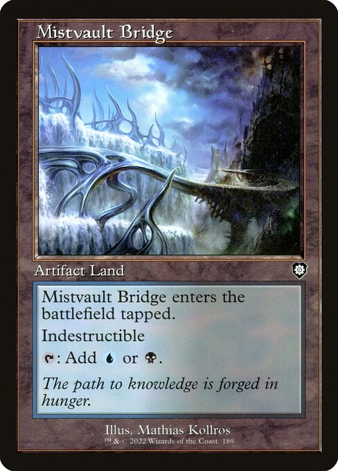 Mistvault Bridge (189) [The Brothers' War Commander]