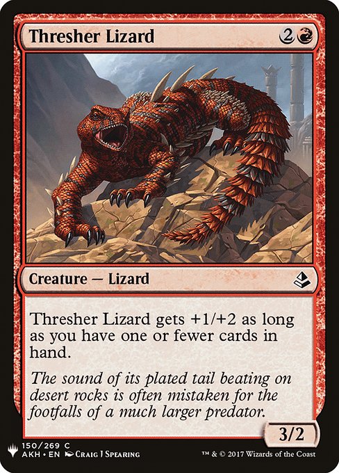 Thresher Lizard (AKH-150) [The List]