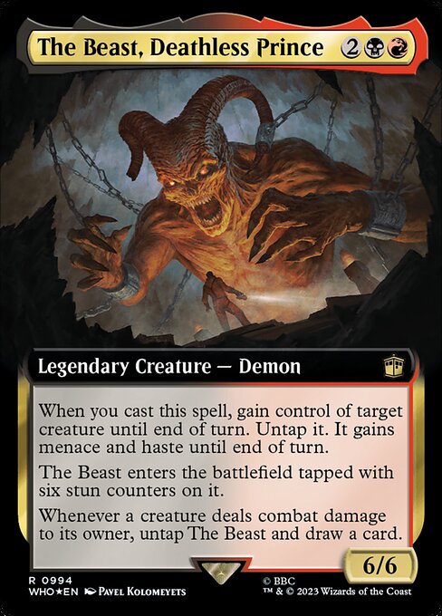 The Beast, Deathless Prince (994) [Doctor Who] [Extended Art]
