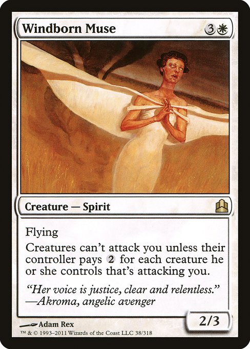 Windborn Muse (38) [Commander 2011]