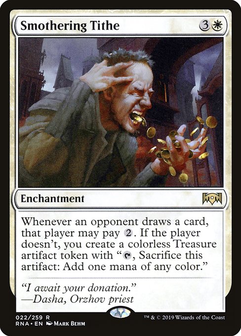 Smothering Tithe (22) [Ravnica Allegiance]