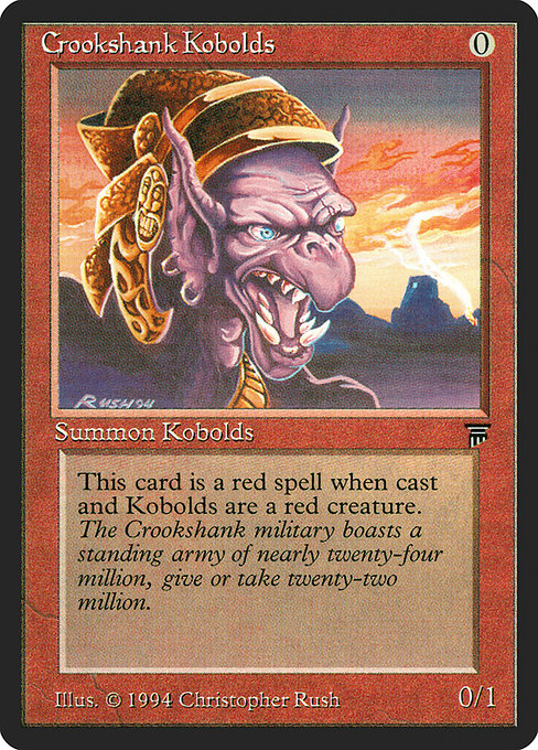 Crookshank Kobolds (141) [Legends]