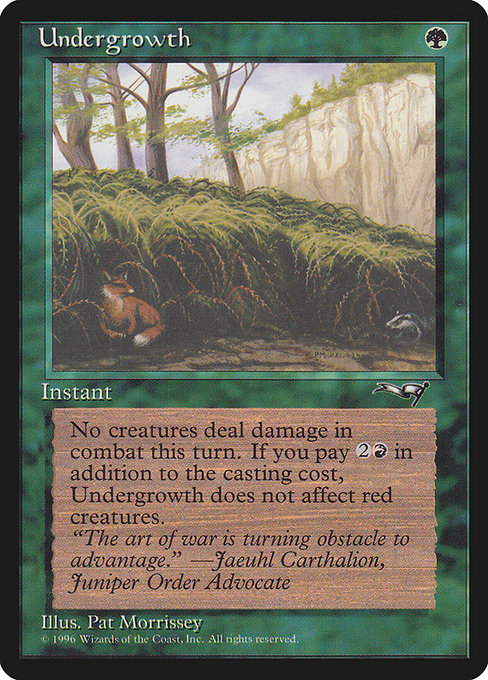 Undergrowth (102b) [Alliances]