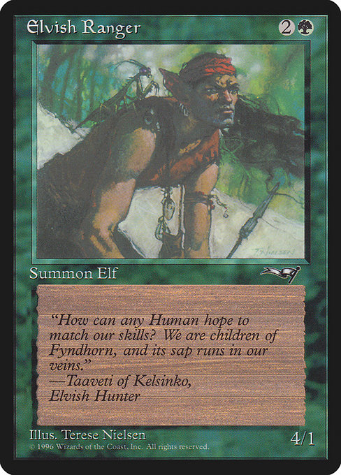 Elvish Ranger (88b) [Alliances]