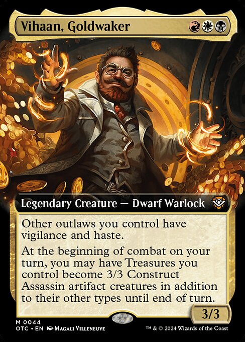 Vihaan, Goldwaker (44) [Outlaws of Thunder Junction Commander]