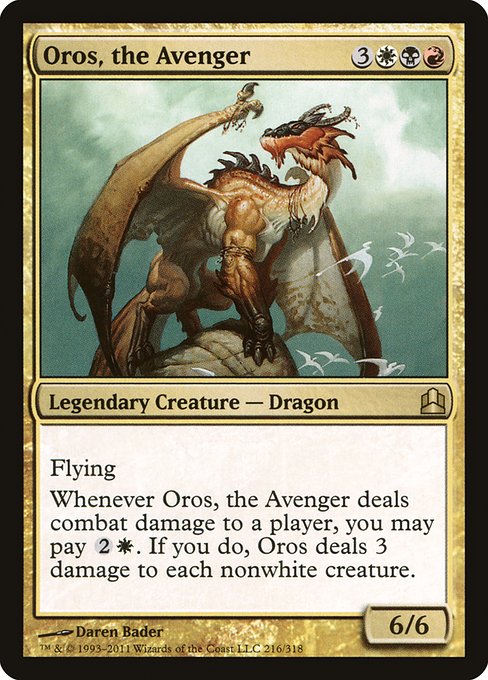 Oros, the Avenger (216) [Commander 2011]