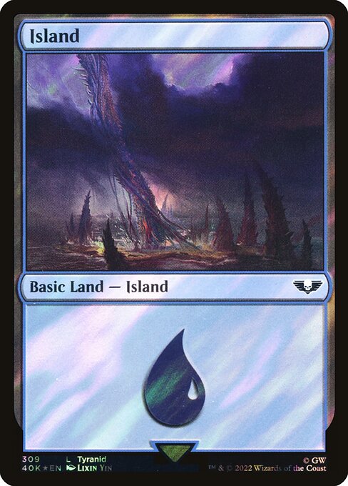 Island (309★) [Warhammer 40,000 Commander]