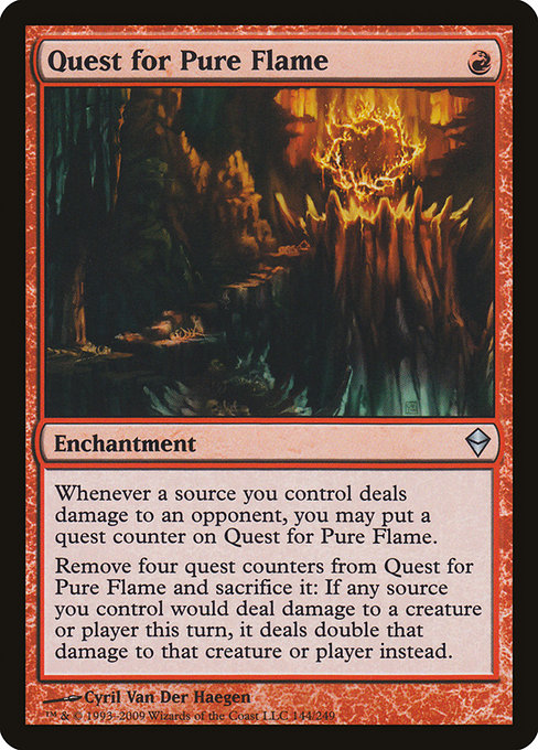 Quest for Pure Flame (144) [Zendikar]