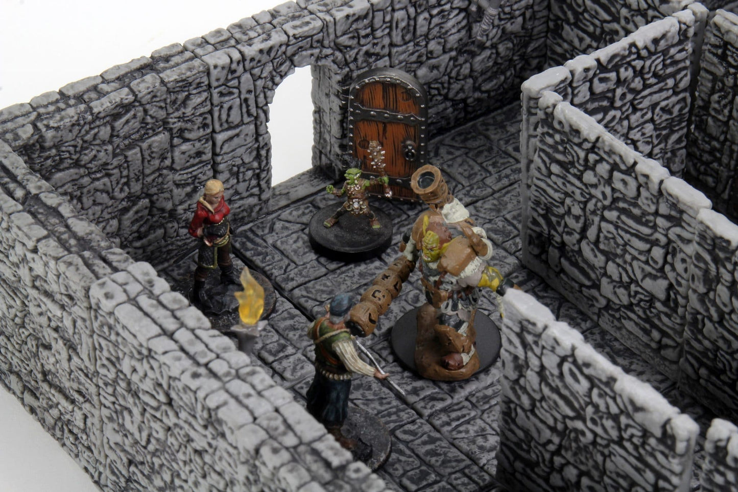 WarLock Tiles: Dungeon Tiles II – Full Height Stone Walls image 3