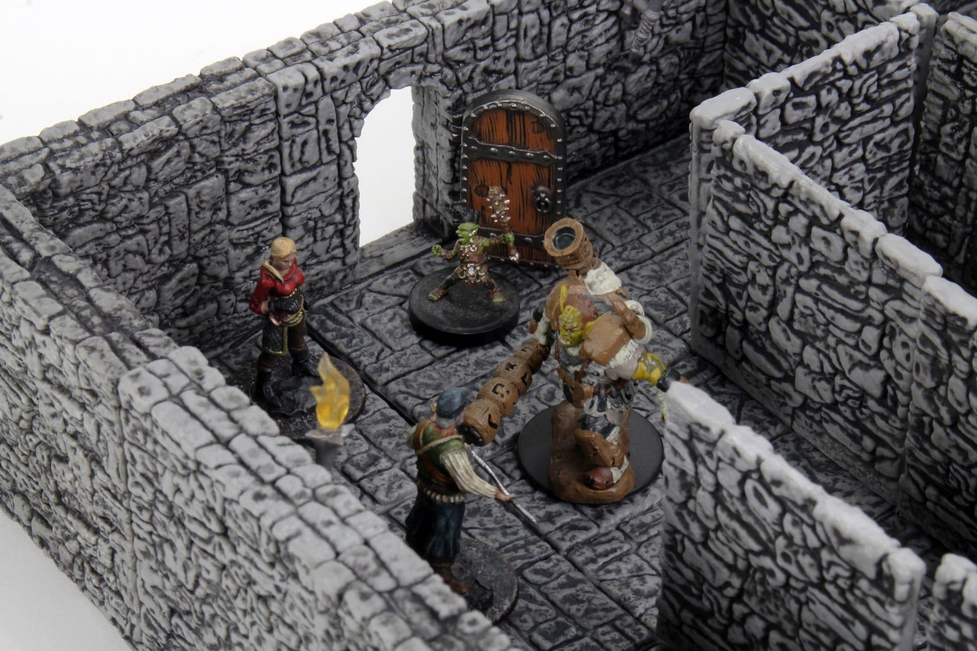 WarLock Tiles: Dungeon Tiles II – Full Height Stone Walls image 3