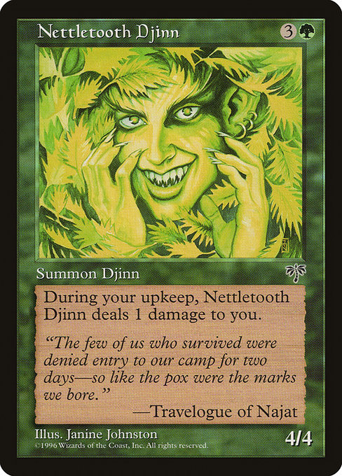 Nettletooth Djinn (232) [Mirage]