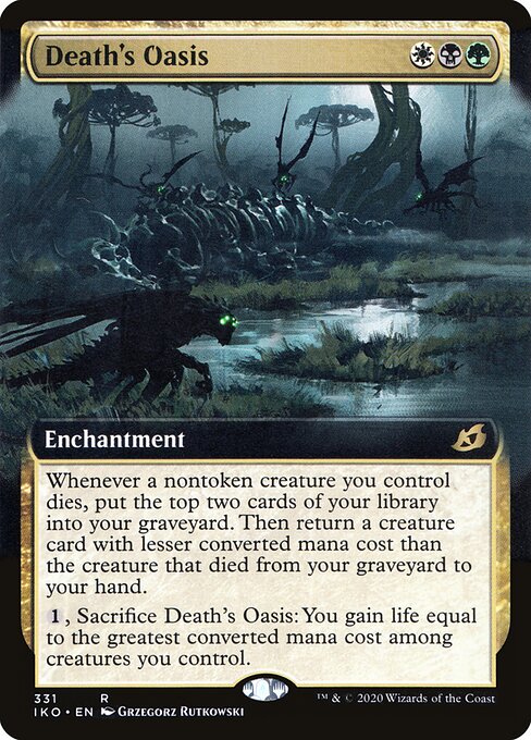 Death's Oasis (331) [Ikoria: Lair of Behemoths] [Extended Art]