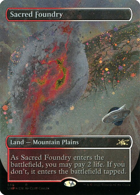 Sacred Foundry (536) [Unfinity] [Borderless]