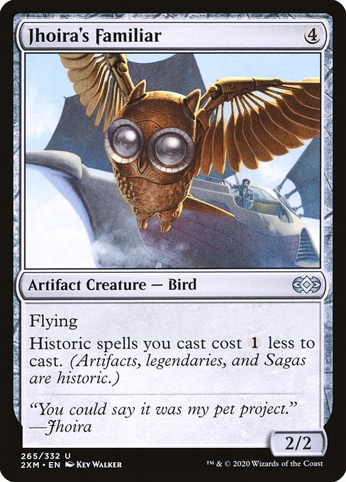 Jhoira's Familiar (265) [Double Masters]